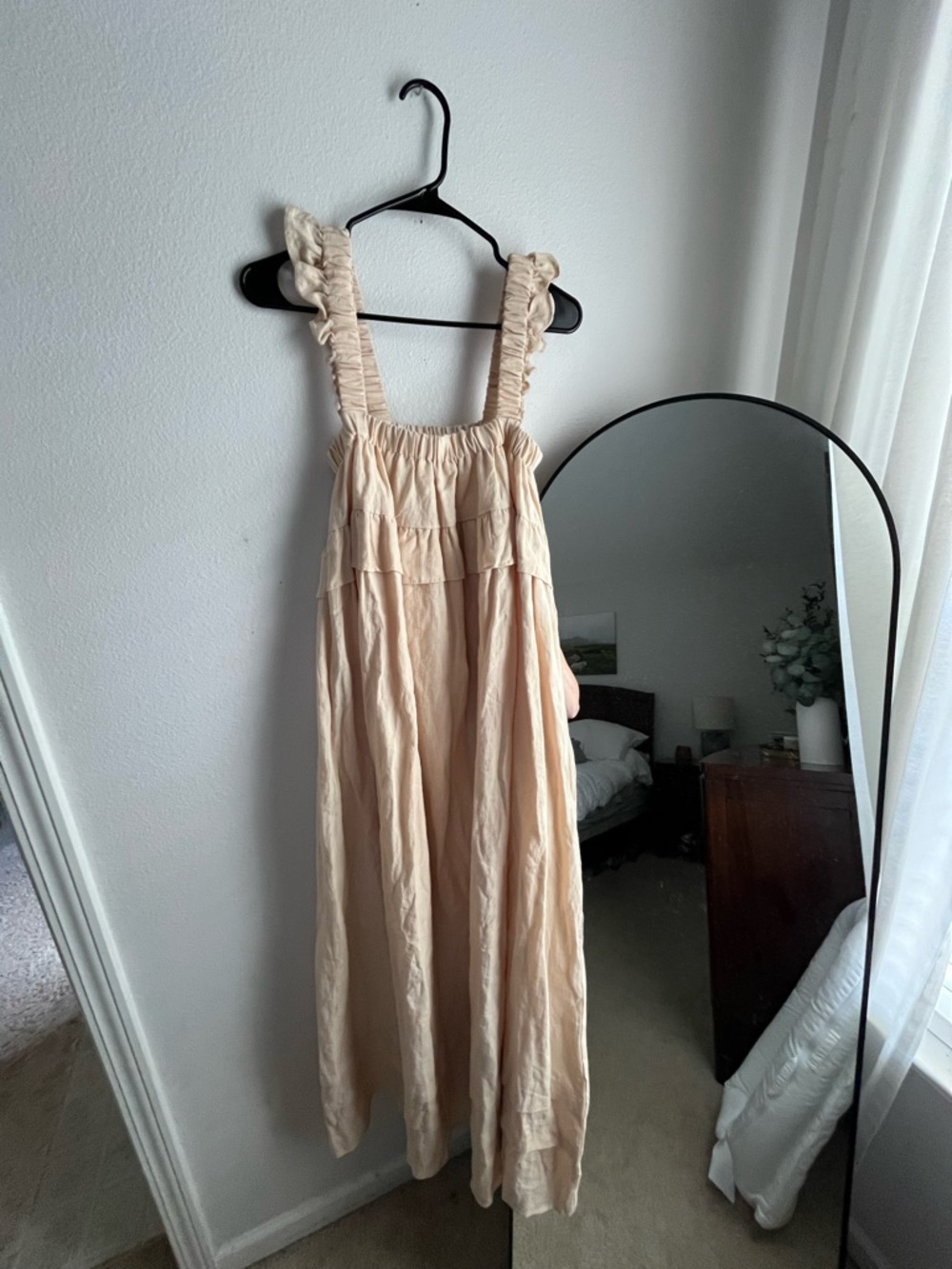 NWT Worth Collective Lelah dress 100% linen size small